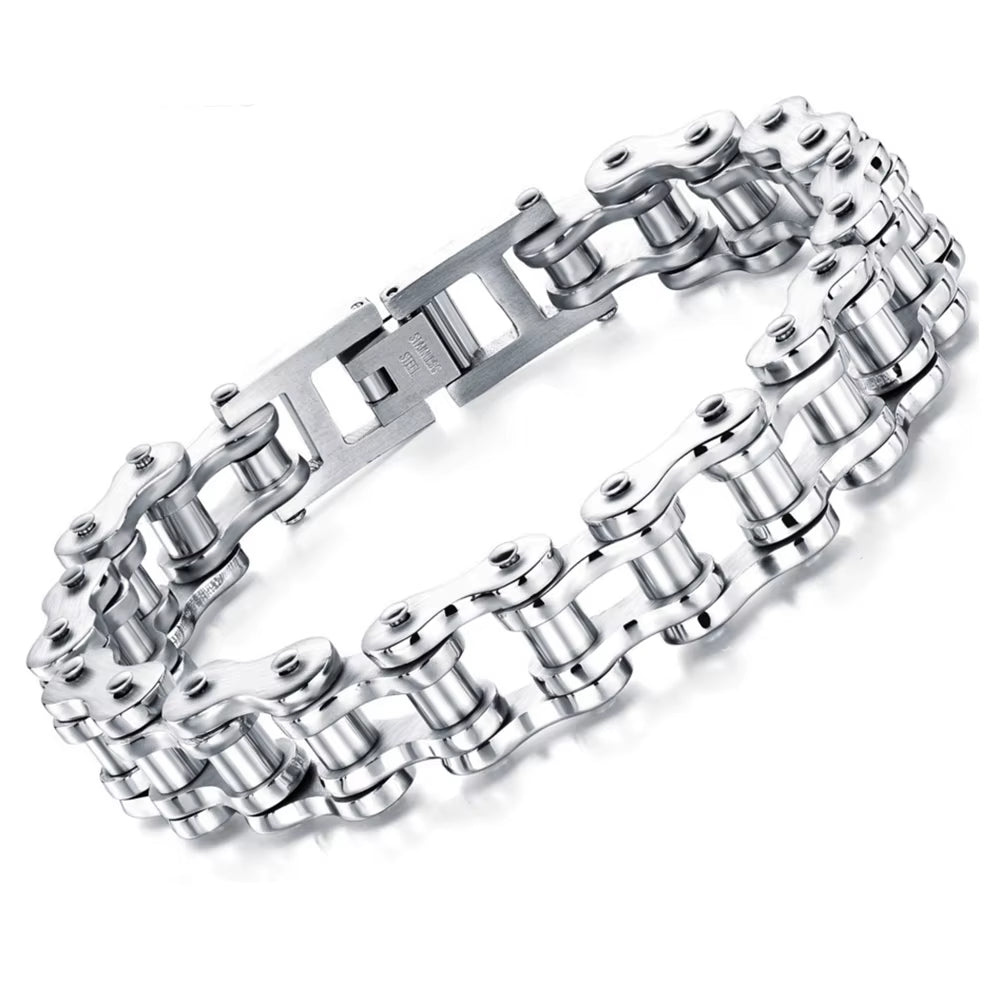 Bike Chain Bracelet Gold/Silver